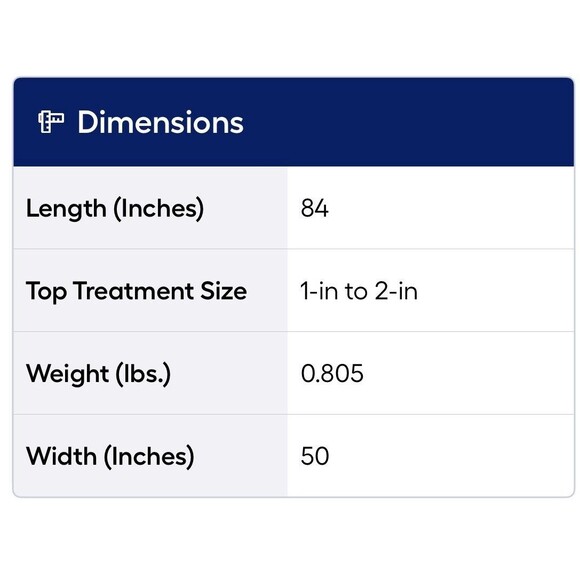 allen + roth Amesmore 84-in Linen Light Filtering Grommet Single Curtain Panel - Picture 11 of 11